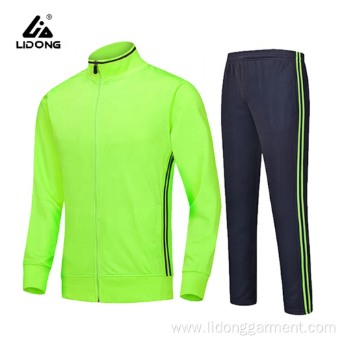 Custom Man Soccer Tracksuit Football Wear Training Suit